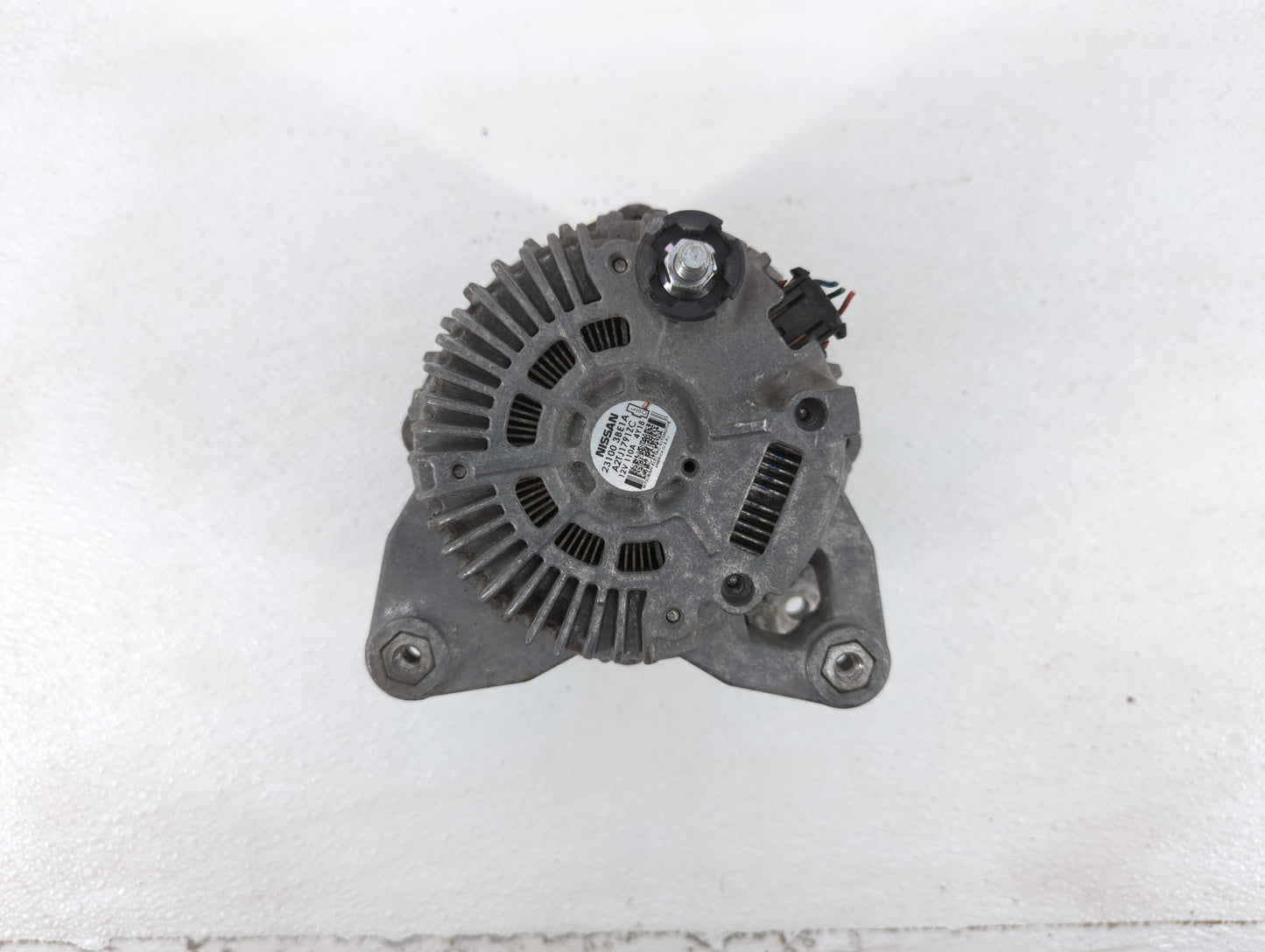 2012-2019 Nissan Versa Alternator Replacement Generator Charging Assembly Engine OEM P/N:23100 3BE1A Fits OEM Used Auto Part