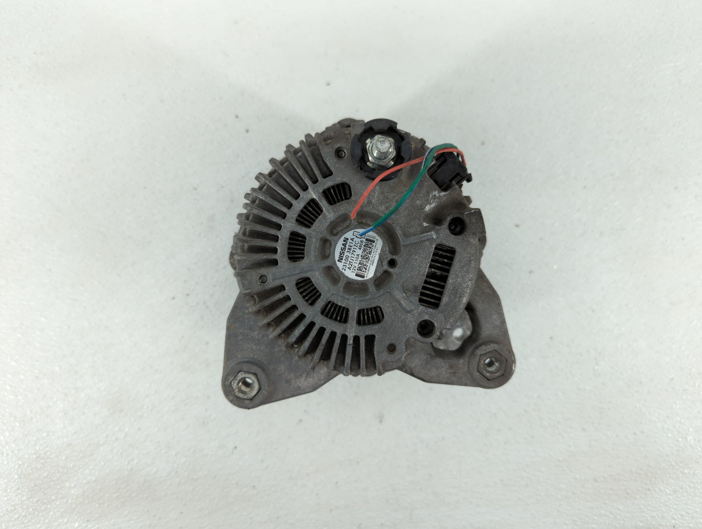 2012-2019 Nissan Versa Alternator Replacement Generator Charging Assembly Engine OEM P/N:23100 3BE1A Fits OEM Used Auto Part