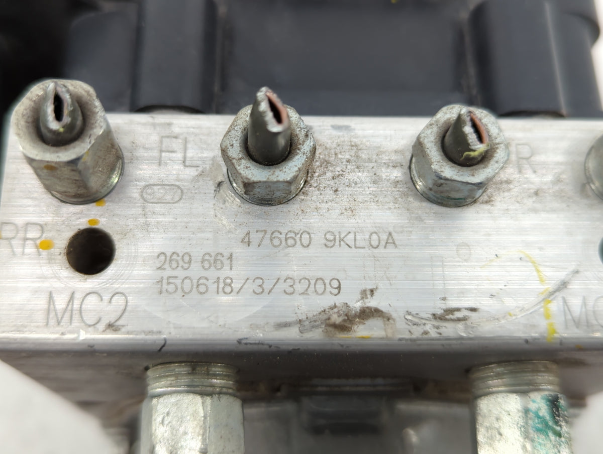 2015-2019 Nissan Versa Anti-Lock Brake ABS Pump Module Actuator OEM P/N:47660 9KL0A 47660 9KS0A Fits Fits 2015 2016 2017 201