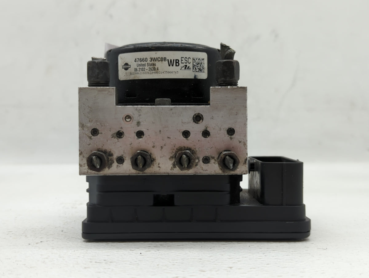2014-2019 Nissan Versa Anti-Lock Brake ABS Pump Module Actuator OEM P/N:47660 3WC0B Fits Fits 2014 2015 2016 2017 2018 2019 
