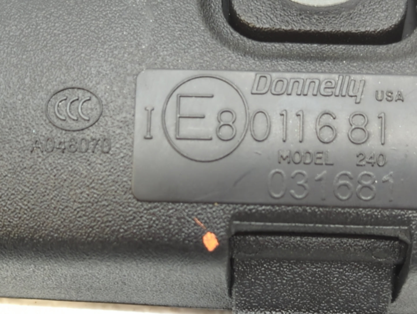 2007-2022 Nissan Versa Interior Rear View Mirror Replacement OEM P/N:E8011681 Fits OEM Used Auto Parts - Oemusedautoparts1.c