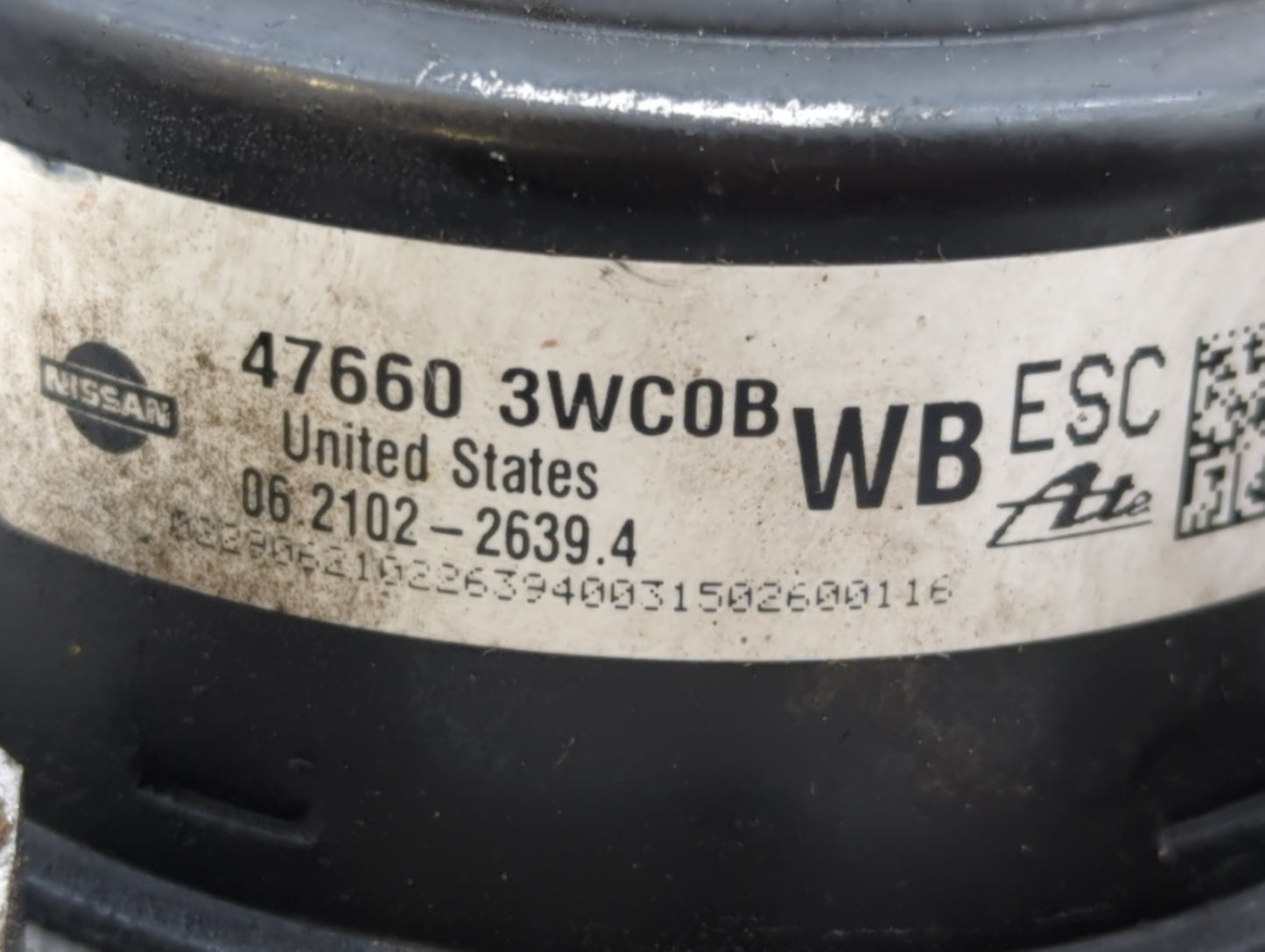 2014-2019 Nissan Versa ABS Pump Control Module Replacement P/N:47660 3WC0B Fits Fits 2014 2015 2016 2017 2018 2019 OEM Used 