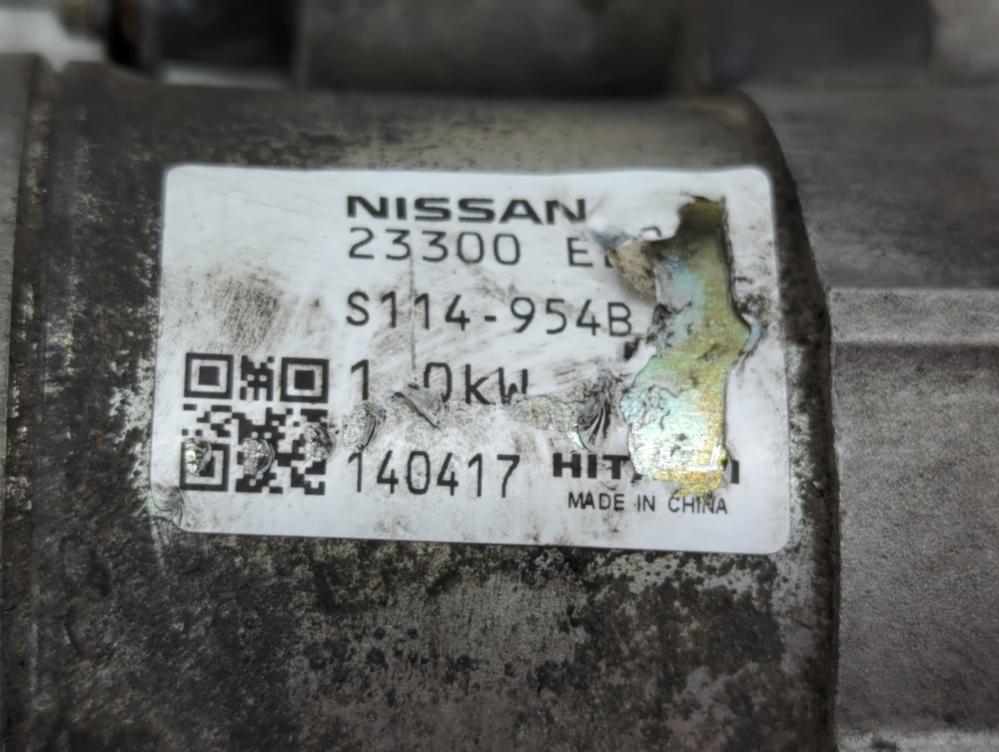 2012-2019 Nissan Versa Car Starter Motor Solenoid OEM Fits Fits 2012 2013 2014 2015 2016 2017 2018 2019 OEM Used Auto Parts 