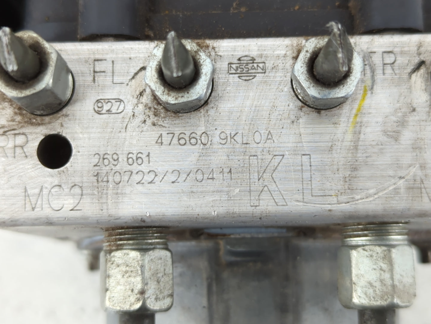 2015-2019 Nissan Versa ABS Pump Control Module Replacement P/N:47660 9KL0A Fits Fits 2015 2016 2017 2018 2019 OEM Used Auto 
