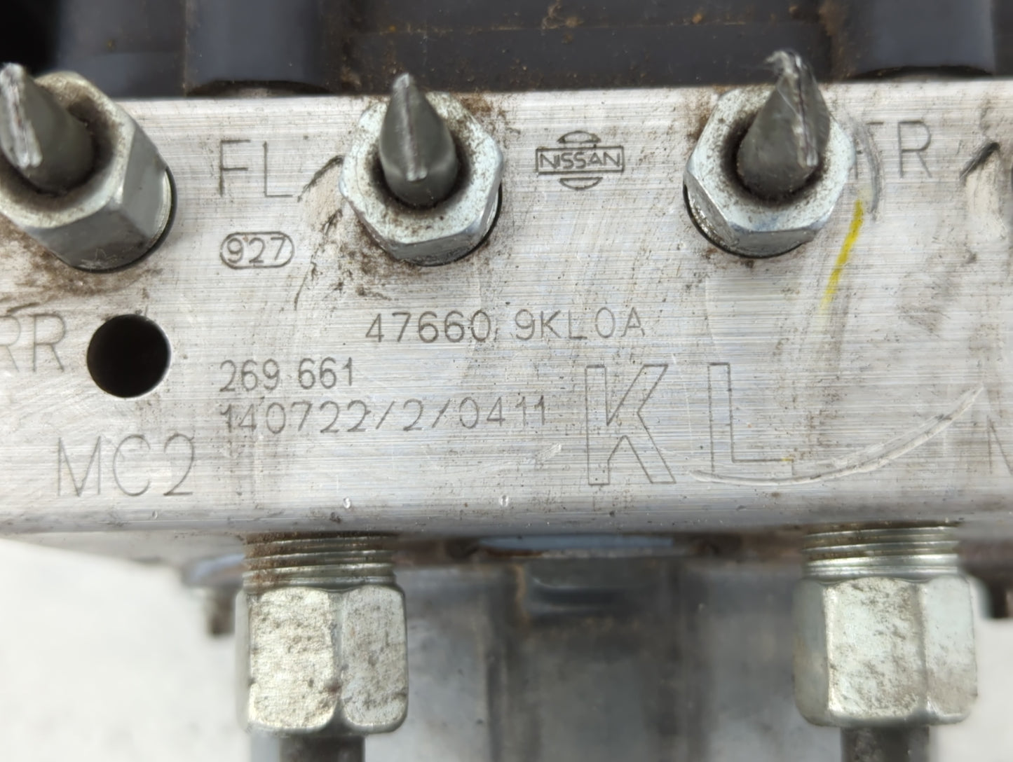 2015-2019 Nissan Versa ABS Pump Control Module Replacement P/N:47660 9KL0A Fits Fits 2015 2016 2017 2018 2019 OEM Used Auto 