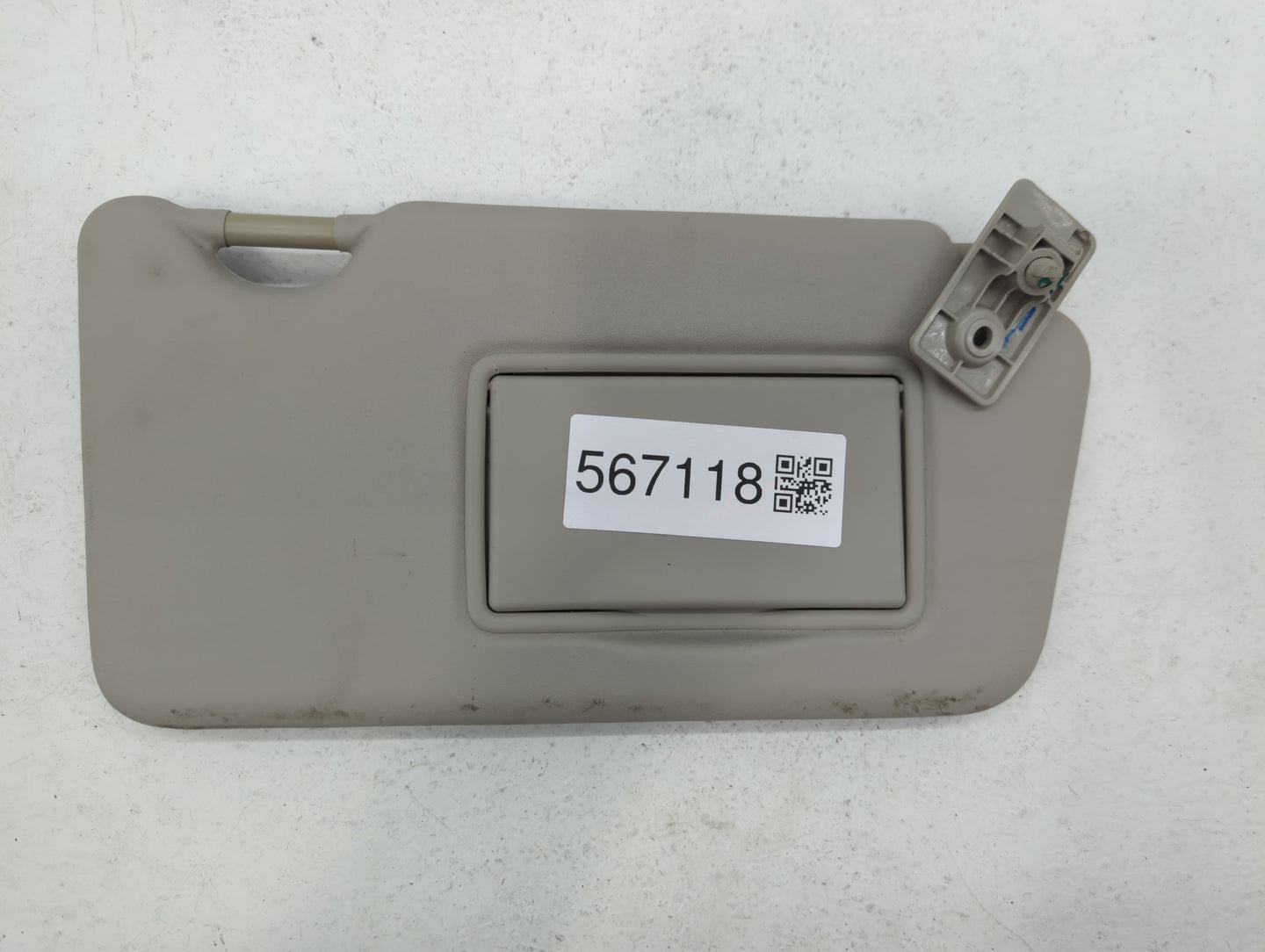 2013-2015 Nissan Versa Sun Visor Shade Replacement Passenger Right Mirror Fits Fits 2013 2014 2015 OEM Used Auto Parts - Oem