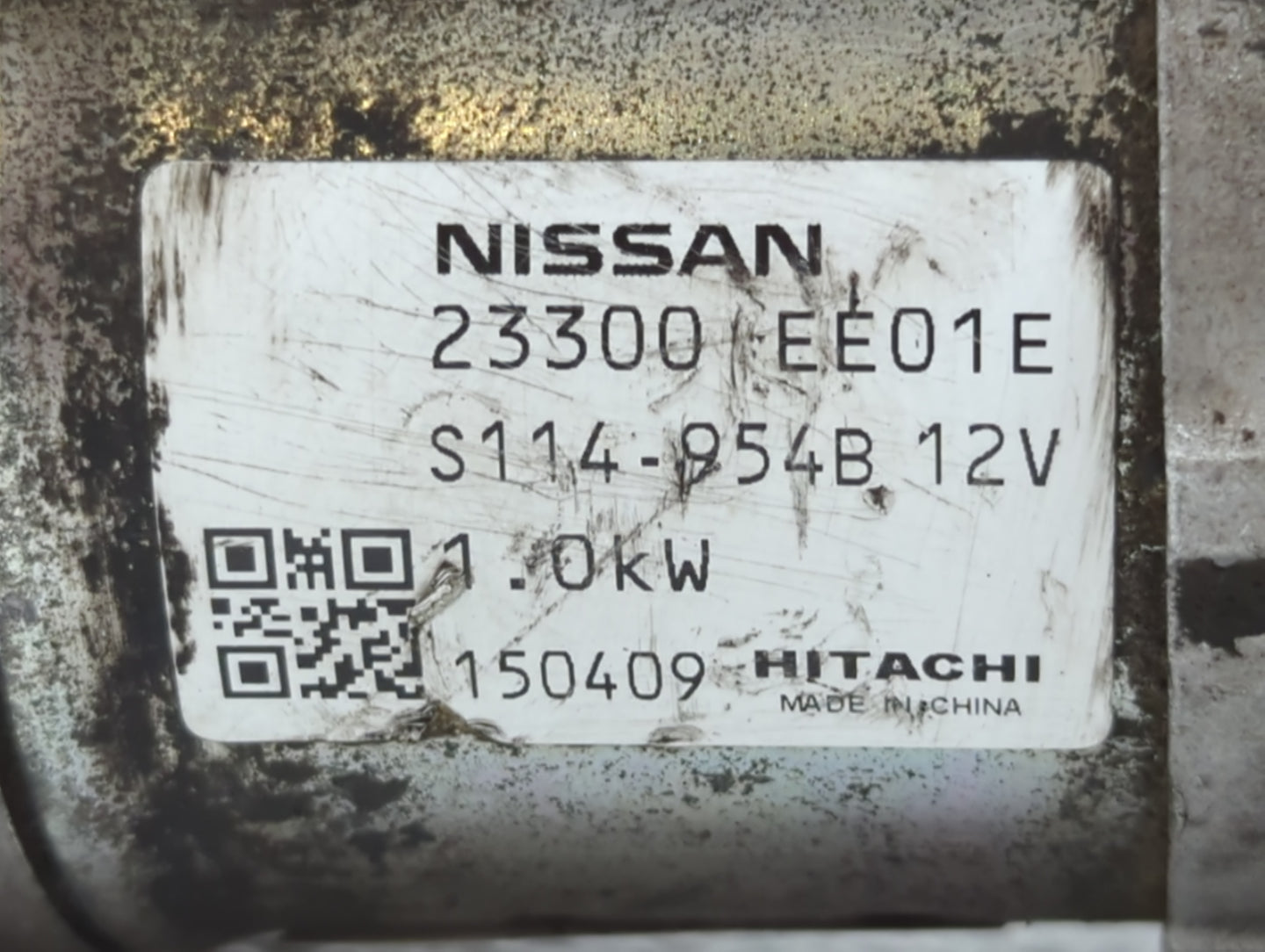 2012-2019 Nissan Versa Car Starter Motor Solenoid OEM P/N:23300 EE01E Fits Fits 2012 2013 2014 2015 2016 2017 2018 2019 OEM 