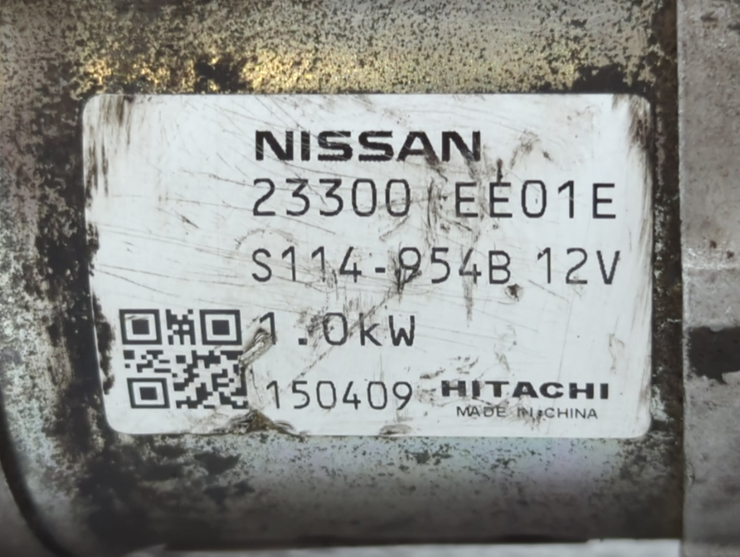 2012-2019 Nissan Versa Car Starter Motor Solenoid OEM P/N:23300 EE01E Fits Fits 2012 2013 2014 2015 2016 2017 2018 2019 OEM 