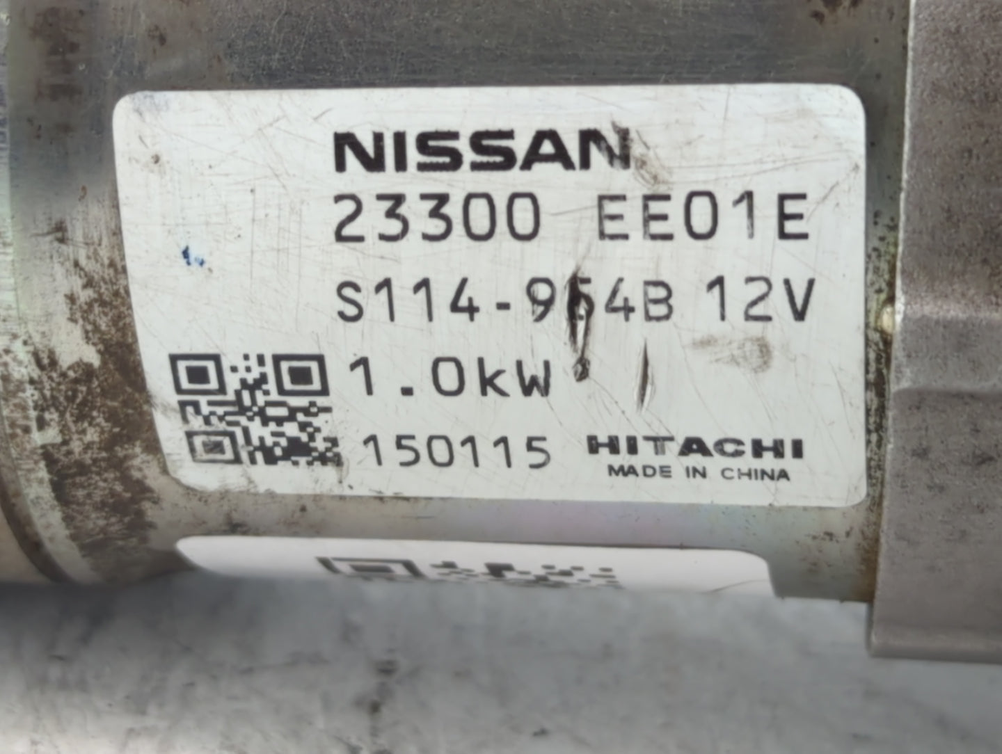 2012-2019 Nissan Versa Car Starter Motor Solenoid OEM P/N:23300 EE01E Fits Fits 2012 2013 2014 2015 2016 2017 2018 2019 OEM 