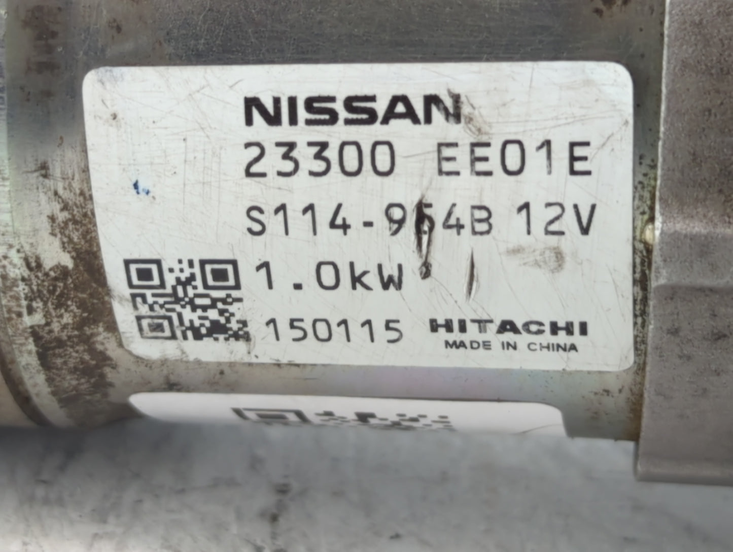 2012-2019 Nissan Versa Car Starter Motor Solenoid OEM P/N:23300 EE01E Fits Fits 2012 2013 2014 2015 2016 2017 2018 2019 OEM 
