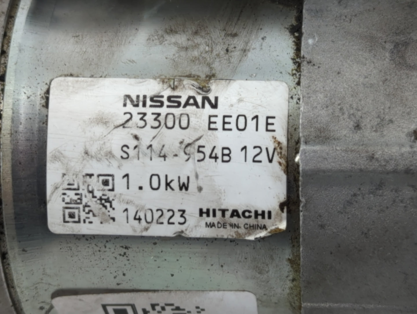 2012-2019 Nissan Versa Car Starter Motor Solenoid OEM P/N:23300 EE01E Fits Fits 2012 2013 2014 2015 2016 2017 2018 2019 OEM 