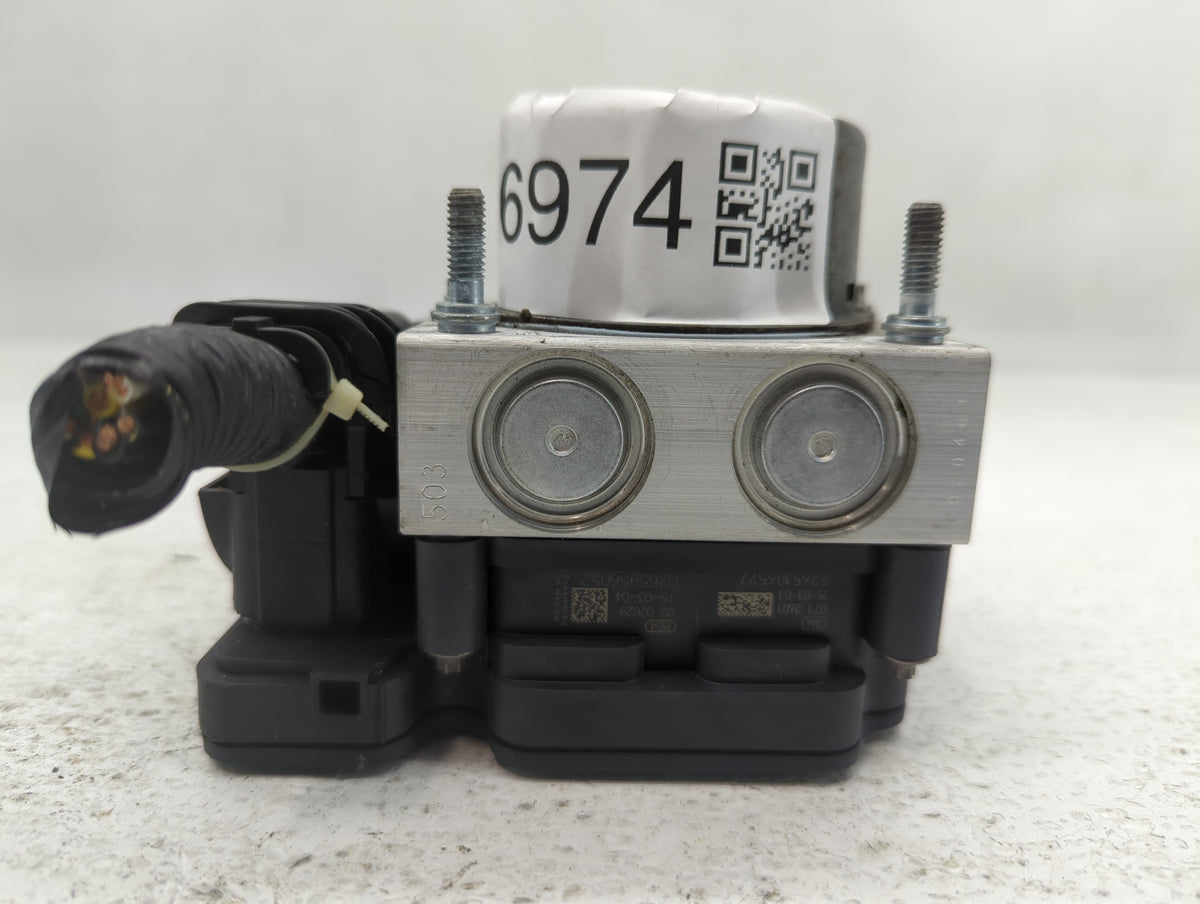 2015-2019 Nissan Versa Anti-Lock Brake ABS Pump Module Actuator OEM P/N:47660-9KL0A Fits Fits 2015 2016 2017 2018 2019 OEM U