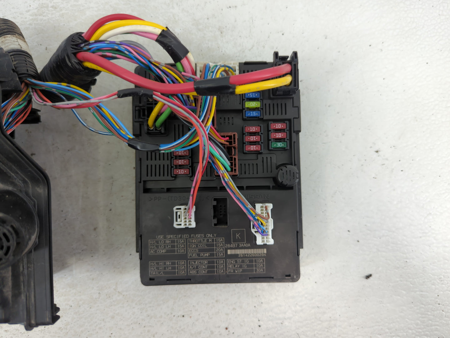 2013-2019 Nissan Versa Fusebox Fuse Box Panel Relay Module P/N:284B7 3AA0A Fits Fits 2013 2014 2015 2016 2017 2018 2019 OEM 