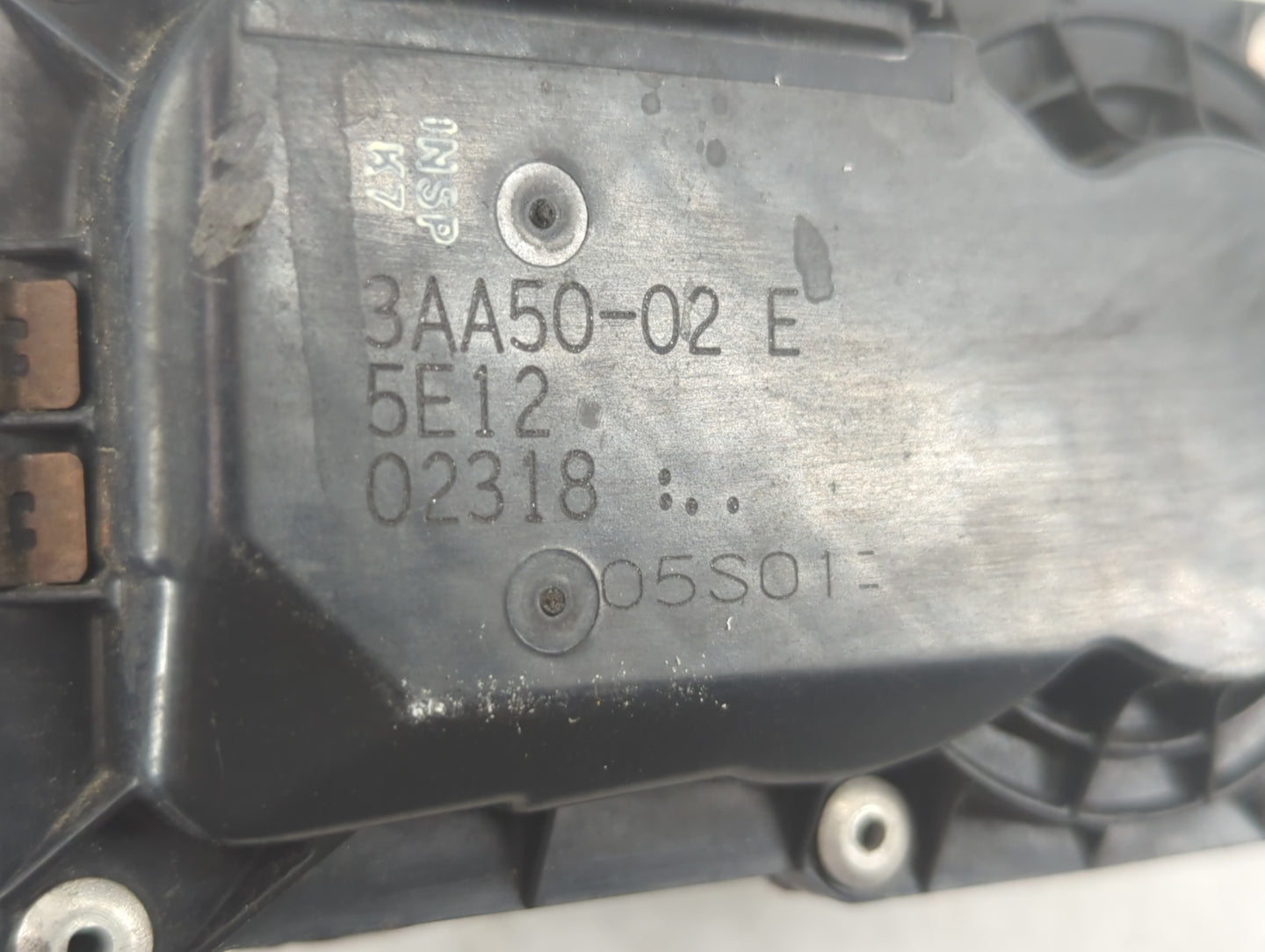 2012-2019 Nissan Versa Throttle Body P/N:3AA50-02 E Fits Fits 2012 2013 2014 2015 2016 2017 2018 2019 OEM Used Auto Parts - 