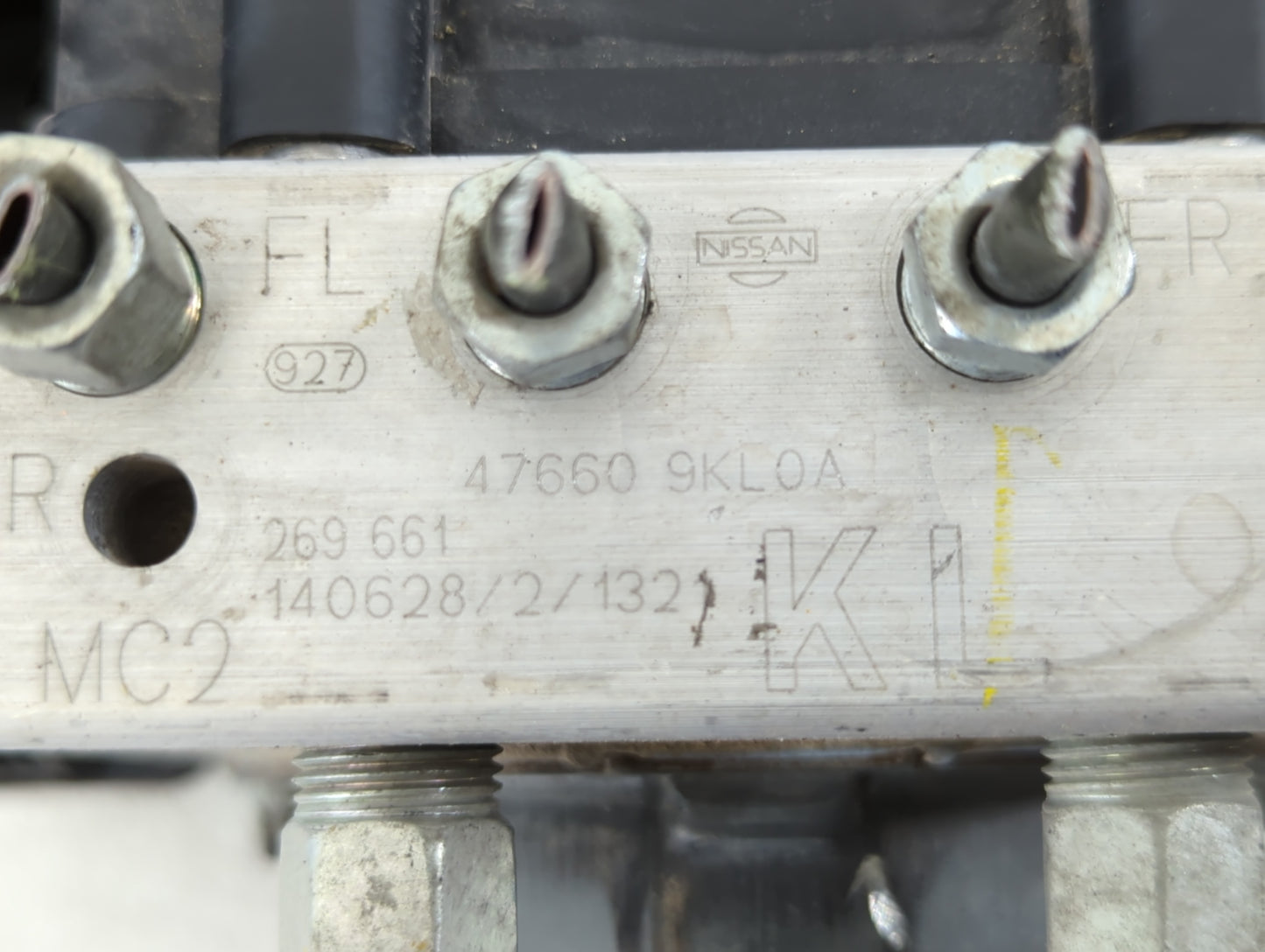 2015-2019 Nissan Versa ABS Pump Control Module Replacement P/N:47660 9KL0A Fits Fits 2015 2016 2017 2018 2019 OEM Used Auto 