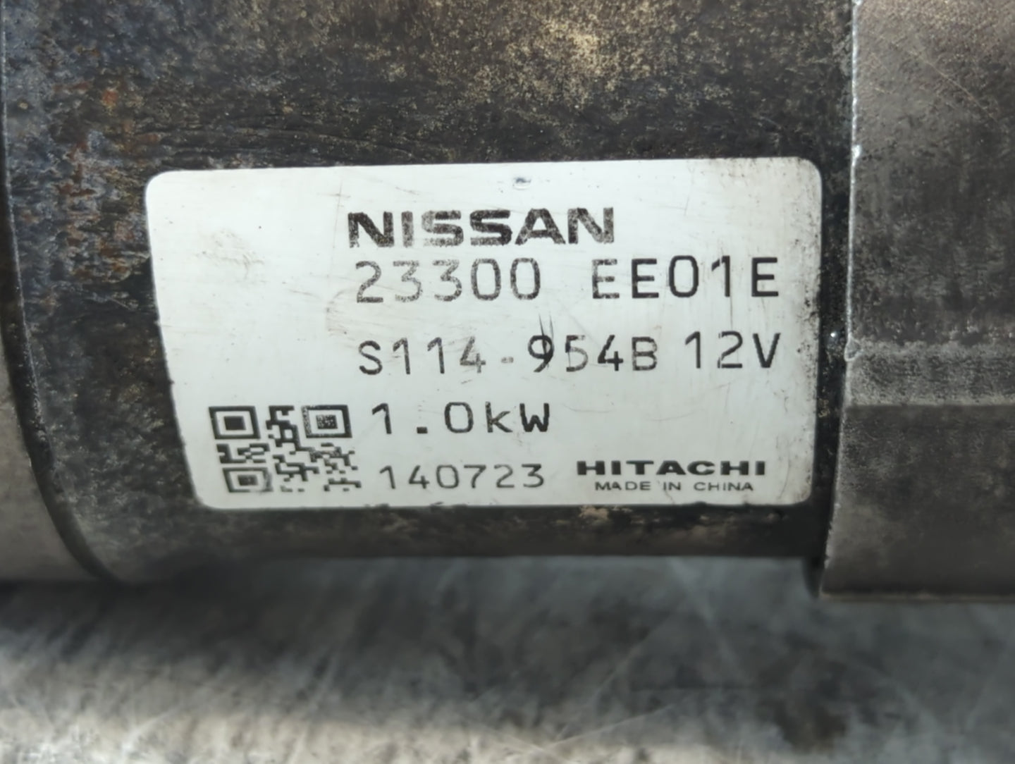 2012-2019 Nissan Versa Car Starter Motor Solenoid OEM P/N:23300 EE01E Fits Fits 2012 2013 2014 2015 2016 2017 2018 2019 OEM 