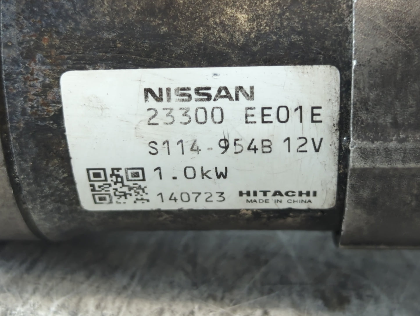 2012-2019 Nissan Versa Car Starter Motor Solenoid OEM P/N:23300 EE01E Fits Fits 2012 2013 2014 2015 2016 2017 2018 2019 OEM 
