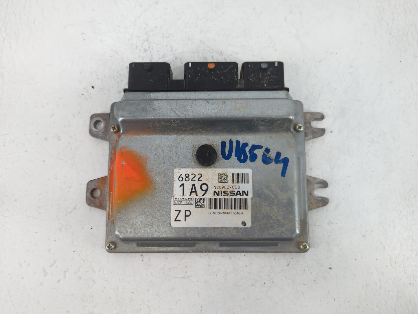 2014-2017 Nissan Versa PCM Engine Control Computer ECU ECM PCU OEM P/N:NEC980-008 Fits Fits 2014 2015 2016 2017 OEM Used Aut