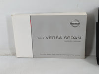 2015 Nissan Versa Owners Manual Book Guide P/N:OM15EM ON17U0 OEM Used Auto Parts - Oemusedautoparts1.com
