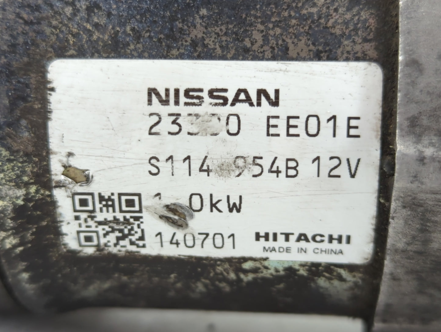 2012-2019 Nissan Versa Car Starter Motor Solenoid OEM P/N:S114-954B 23300 EE01E Fits Fits 2012 2013 2014 2015 2016 2017 2018