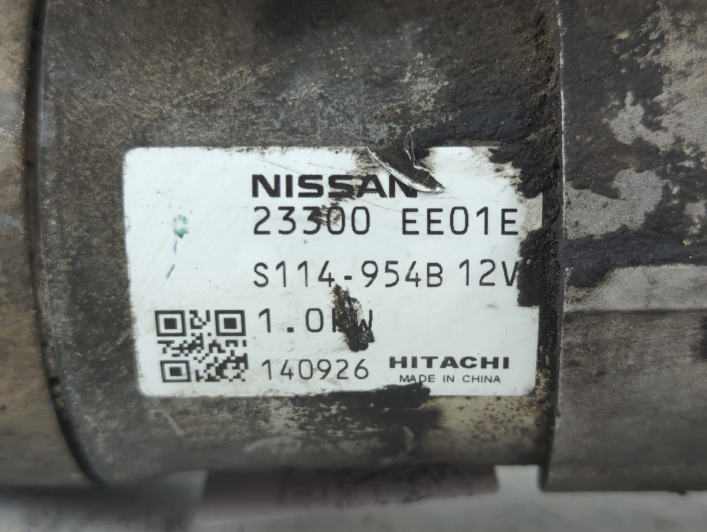 2012-2019 Nissan Versa Car Starter Motor Solenoid OEM P/N:S114-954B 23300 EE01E Fits Fits 2012 2013 2014 2015 2016 2017 2018