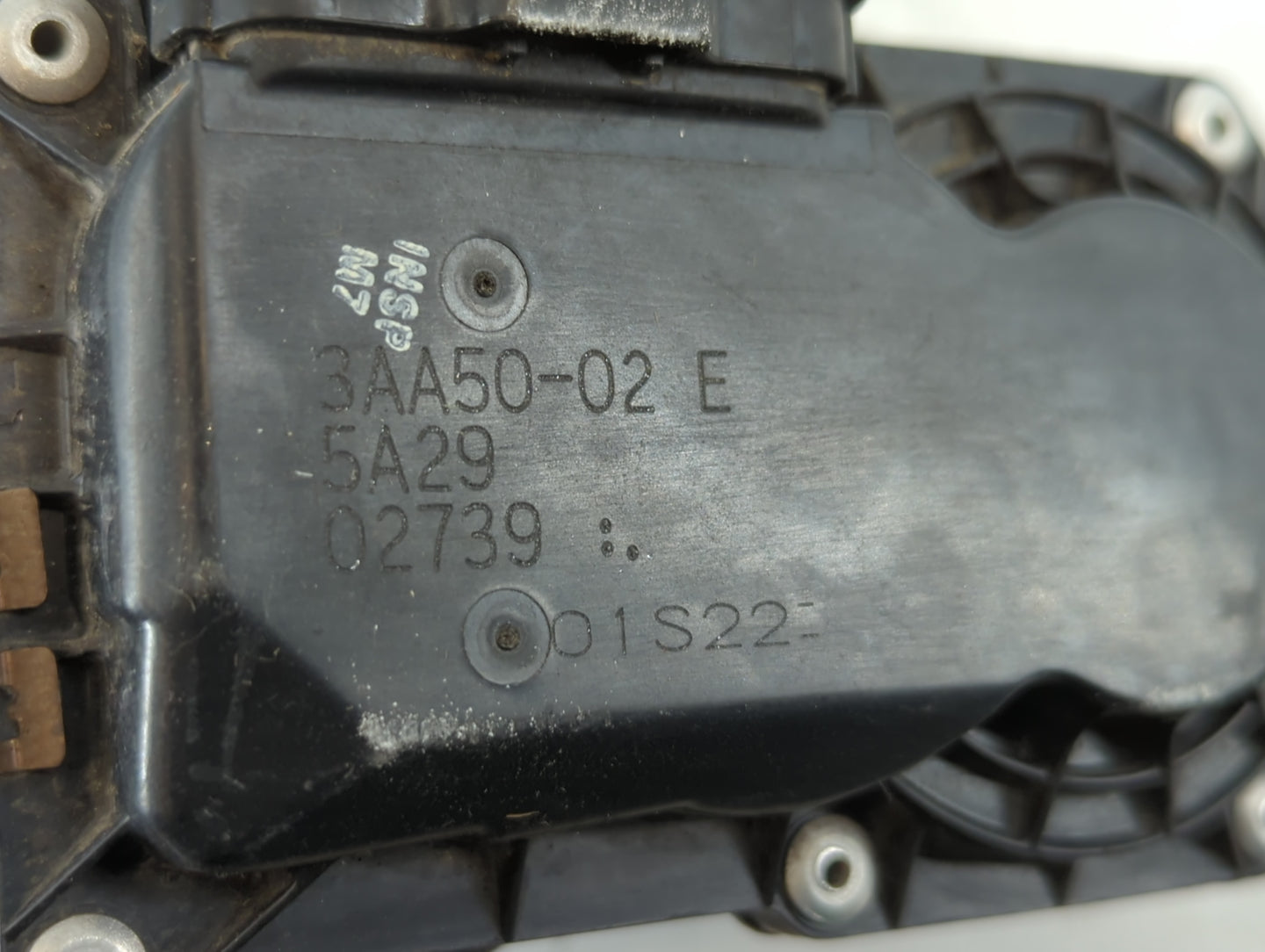 2012-2019 Nissan Versa Throttle Body P/N:3AA50-02 E Fits Fits 2012 2013 2014 2015 2016 2017 2018 2019 OEM Used Auto Parts - 