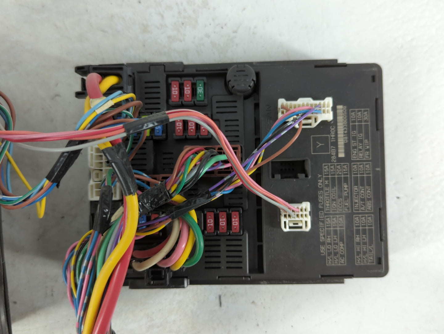 2013-2019 Nissan Versa Fusebox Fuse Box Panel Relay Module P/N:248B7 1HR0C Fits Fits 2013 2014 2015 2016 2017 2018 2019 OEM 