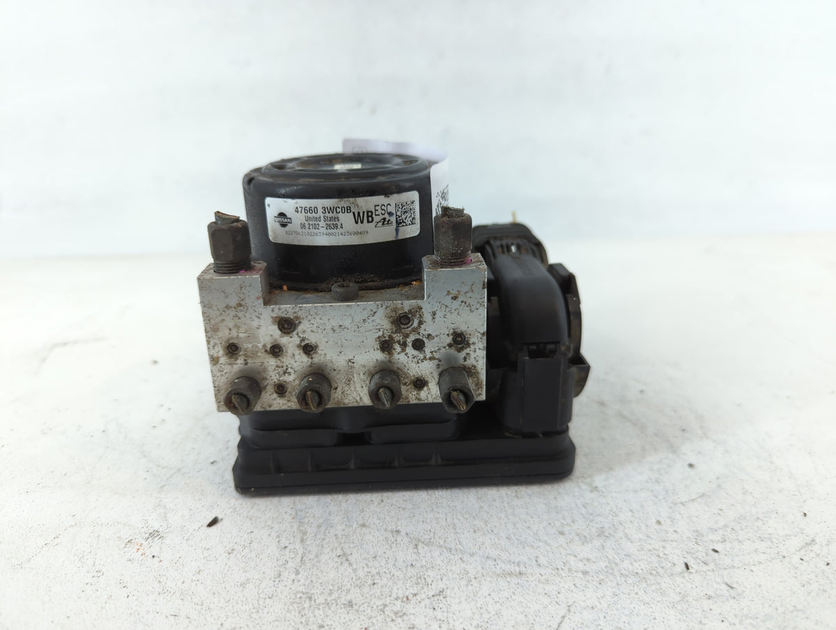 2014-2019 Nissan Versa Anti-Lock Brake ABS Pump Module Actuator OEM P/N:47660 3WC0B Fits Fits 2014 2015 2016 2017 2018 2019 