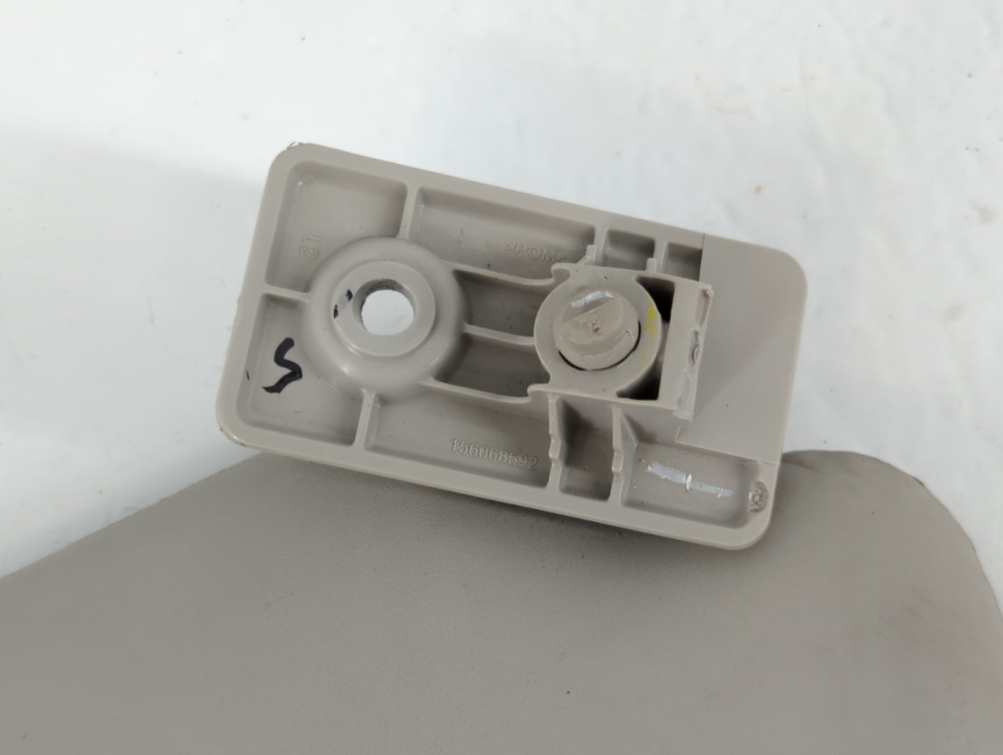 2012-2015 Nissan Versa Sun Visor Shade Replacement Passenger Right Mirror Fits Fits 2012 2013 2014 2015 OEM Used Auto Parts 