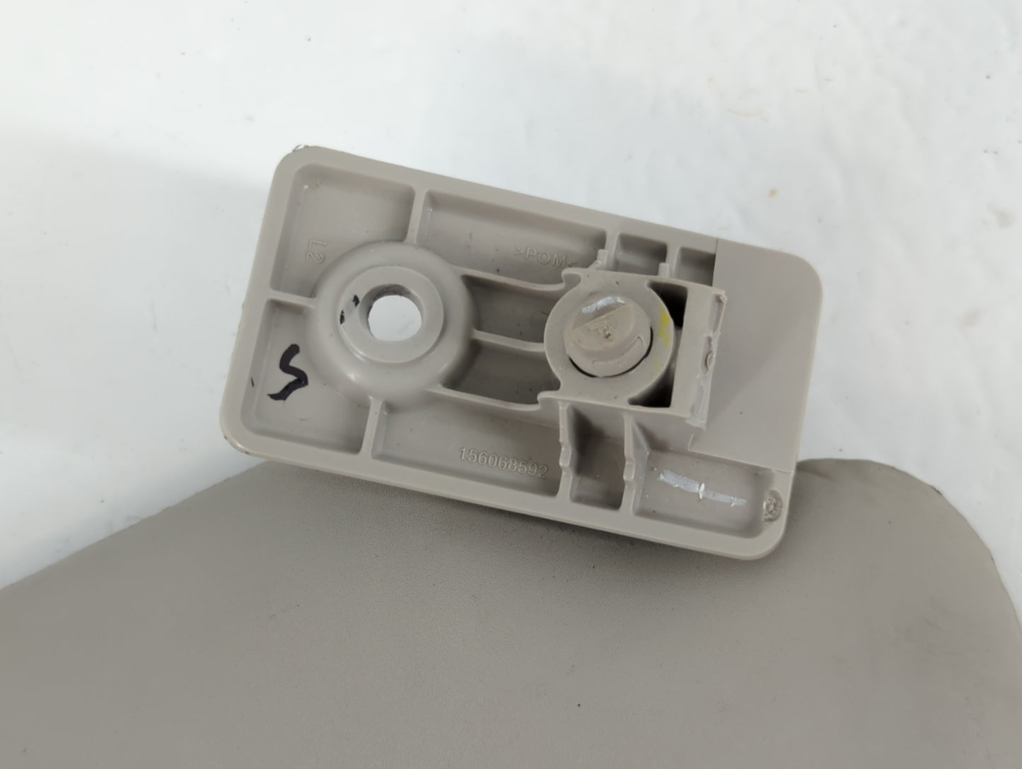 2012-2015 Nissan Versa Sun Visor Shade Replacement Passenger Right Mirror Fits Fits 2012 2013 2014 2015 OEM Used Auto Parts 