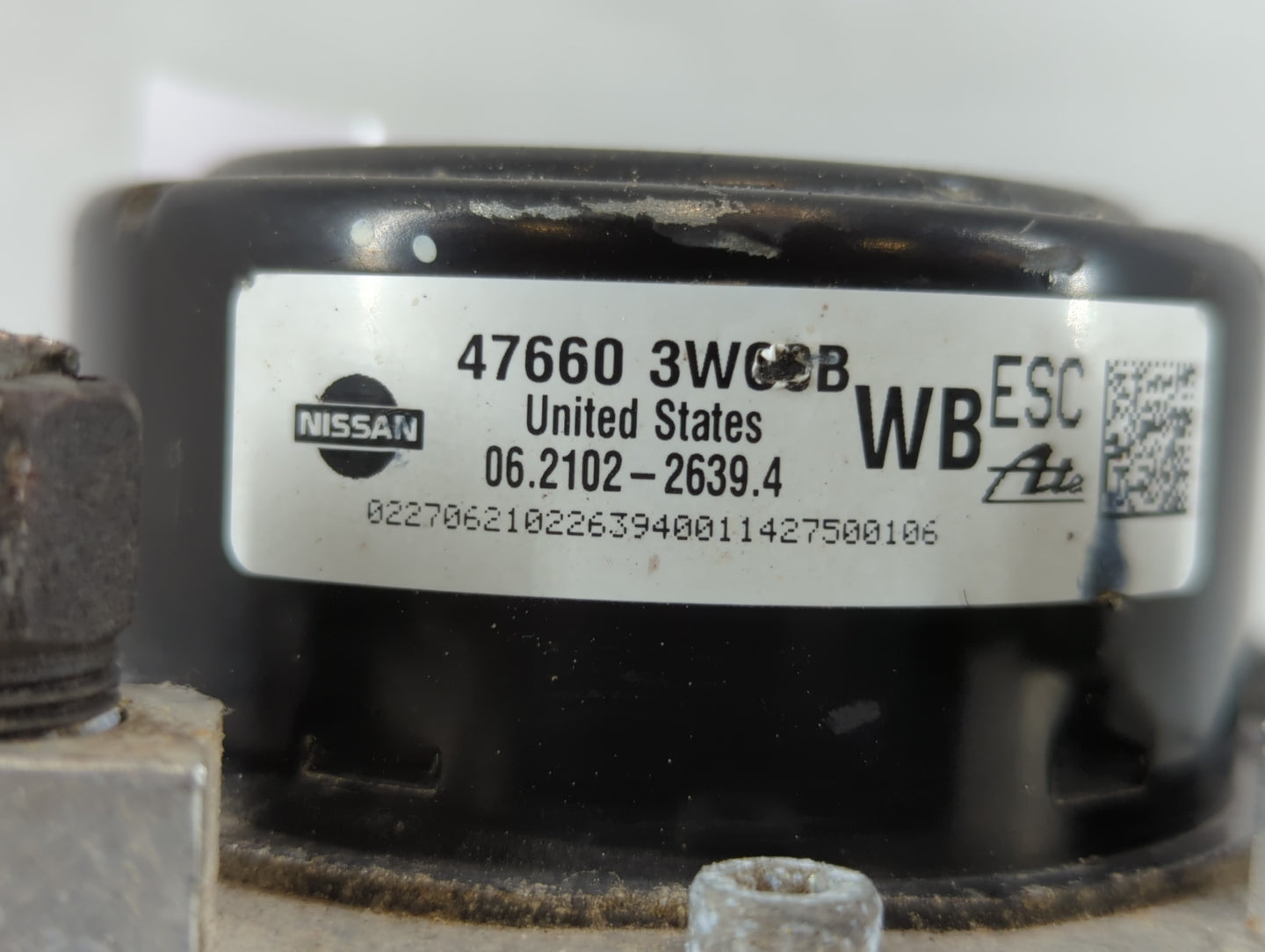 2014-2019 Nissan Versa ABS Pump Control Module Replacement P/N:47660 3W00B Fits Fits 2014 2015 2016 2017 2018 2019 OEM Used 