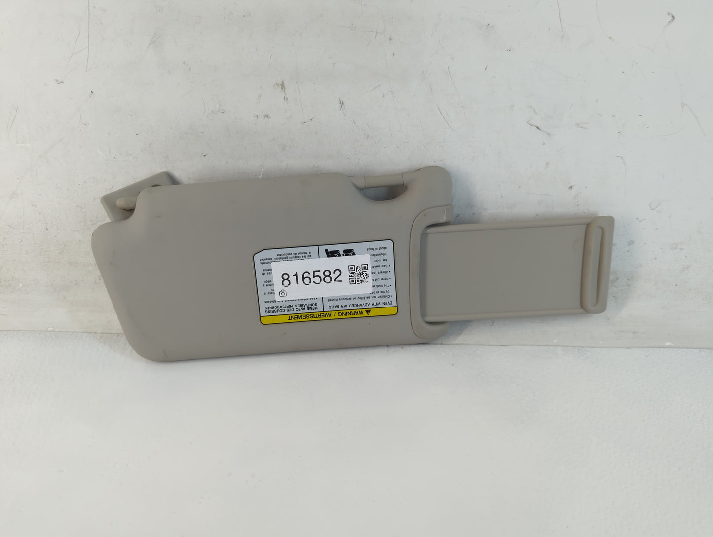 2013-2015 Nissan Versa Sun Visor Shade Replacement Passenger Right Mirror Fits Fits 2013 2014 2015 OEM Used Auto Parts - Oem