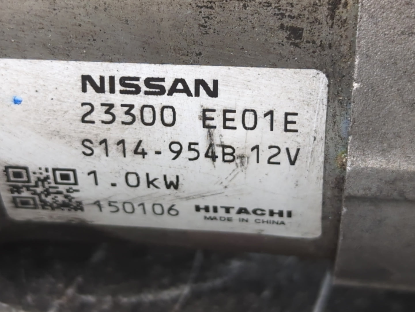 2012-2019 Nissan Versa Car Starter Motor Solenoid OEM P/N:23300 EE01E Fits Fits 2012 2013 2014 2015 2016 2017 2018 2019 OEM 