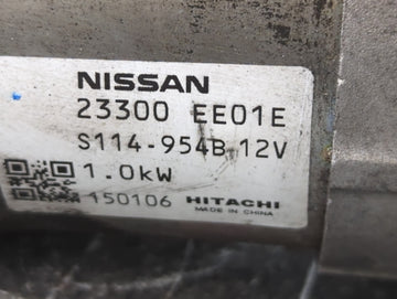 2012-2019 Nissan Versa Car Starter Motor Solenoid OEM P/N:23300 EE01E Fits Fits 2012 2013 2014 2015 2016 2017 2018 2019 OEM Used Auto Parts