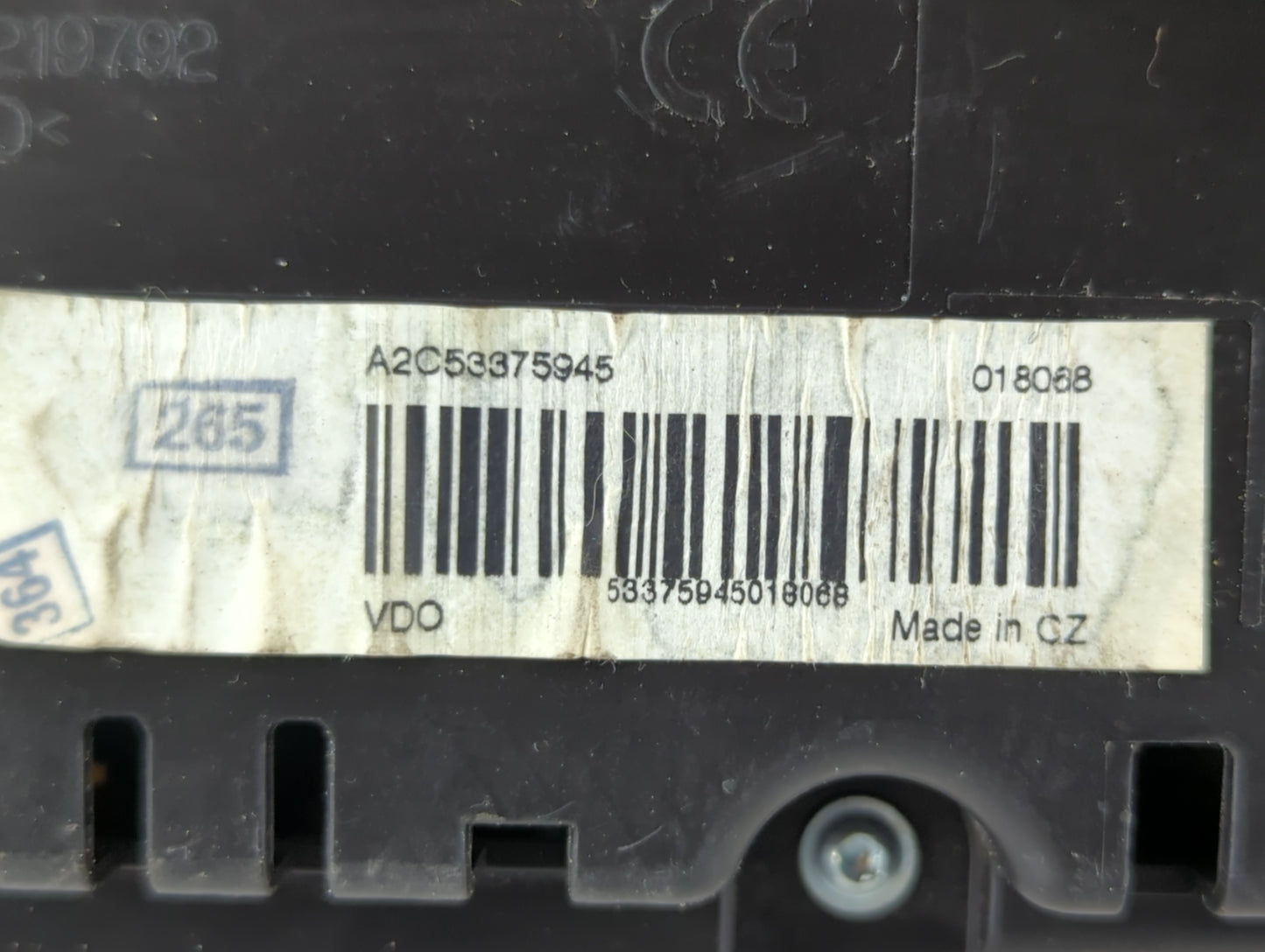 2015-2018 Nissan Versa Instrument Cluster Speedometer Gauges P/N:A2C53375945 Fits Fits 2015 2016 2017 2018 OEM Used Auto Par