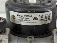 2014-2019 Nissan Versa Anti-Lock Brake ABS Pump Module Actuator OEM P/N:47660 3WC0B Fits Fits 2014 2015 2016 2017 2018 2019 