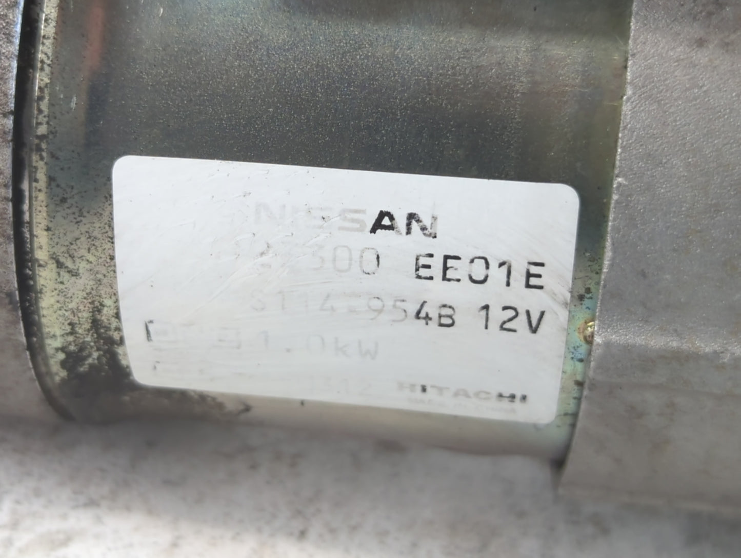 2012-2019 Nissan Versa Car Starter Motor Solenoid OEM P/N:23300 EE01E Fits Fits 2012 2013 2014 2015 2016 2017 2018 2019 OEM 