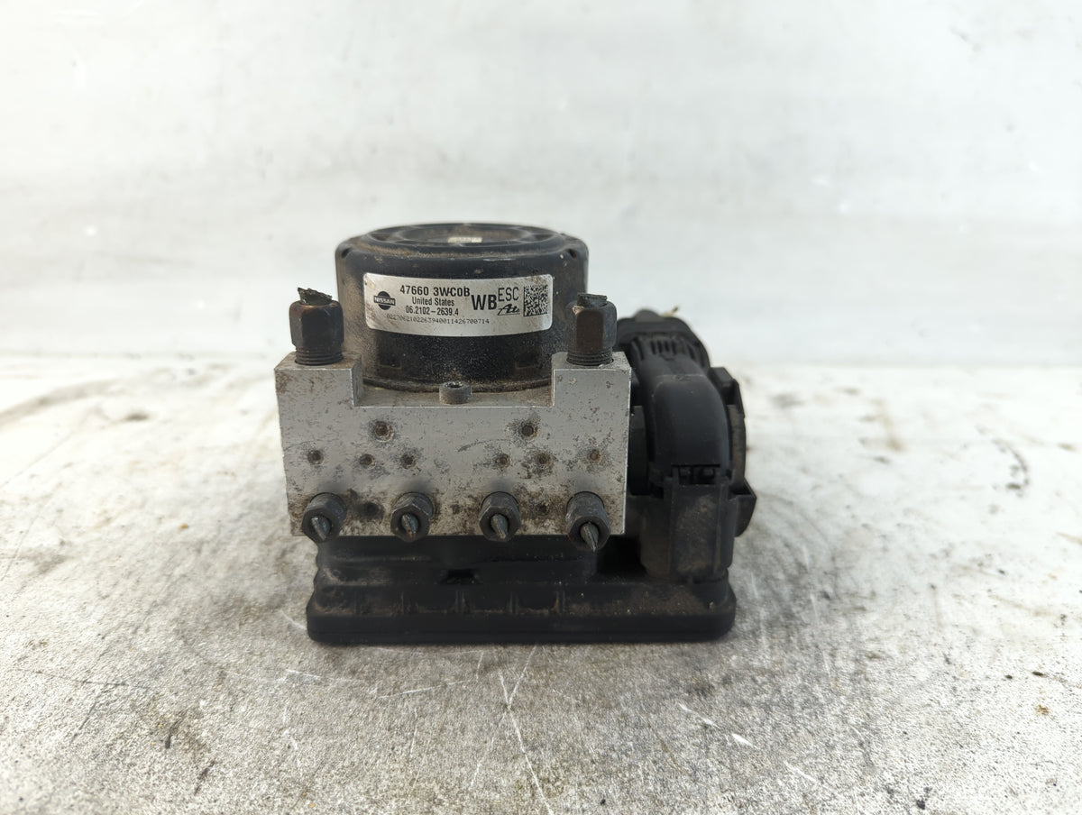 2014-2019 Nissan Versa Anti-Lock Brake ABS Pump Module Actuator OEM P/N:47660 3WC0B Fits Fits 2014 2015 2016 2017 2018 2019 