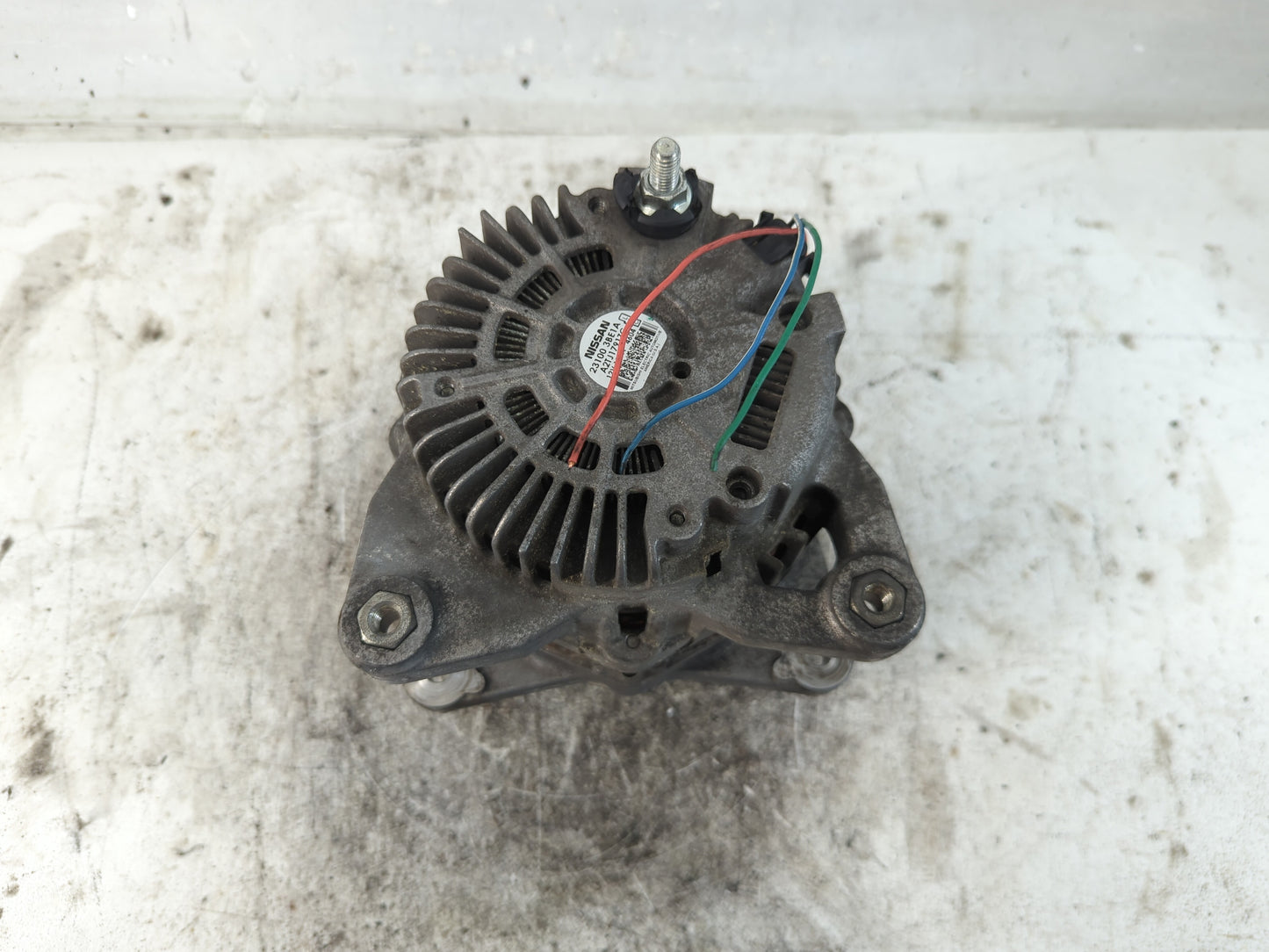 2012-2019 Nissan Versa Alternator Replacement Generator Charging Assembly Engine OEM P/N:23100 3BE1A Fits OEM Used Auto Part