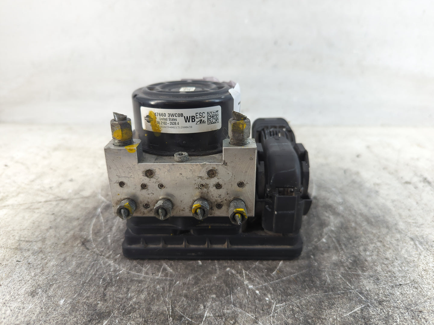 2014-2019 Nissan Versa Note ABS Pump Control Module Replacement P/N:47660 3WC0B 06.2102-2639.4 Fits OEM Used Auto Parts - Oe