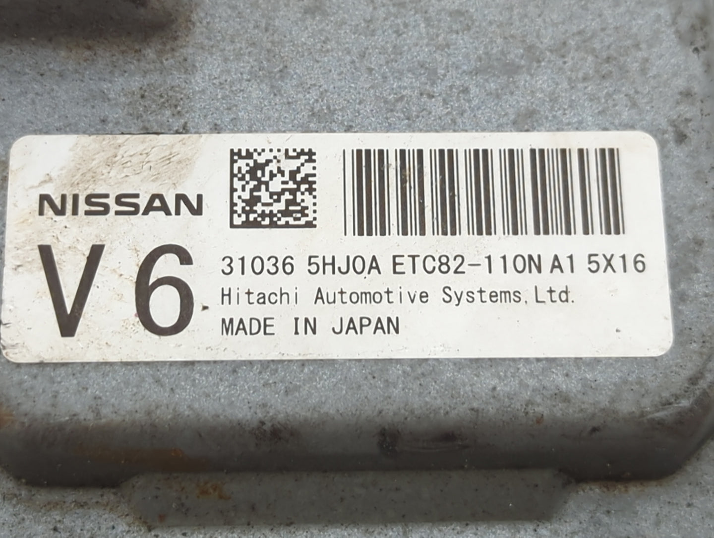 2015-2015 Nissan Rogue Transmission Control Module Tcu Tcm 31036 5hj0a - Oemusedautoparts1.com