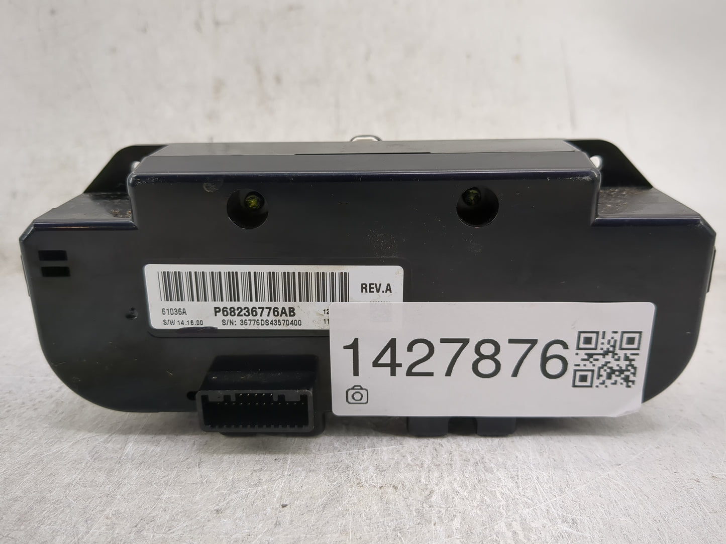 2013-2022 Ram 1500 Climate Control Module Temperature AC/Heater Replacement P/N:P68236776AB Fits OEM Used Auto Parts - Oemus