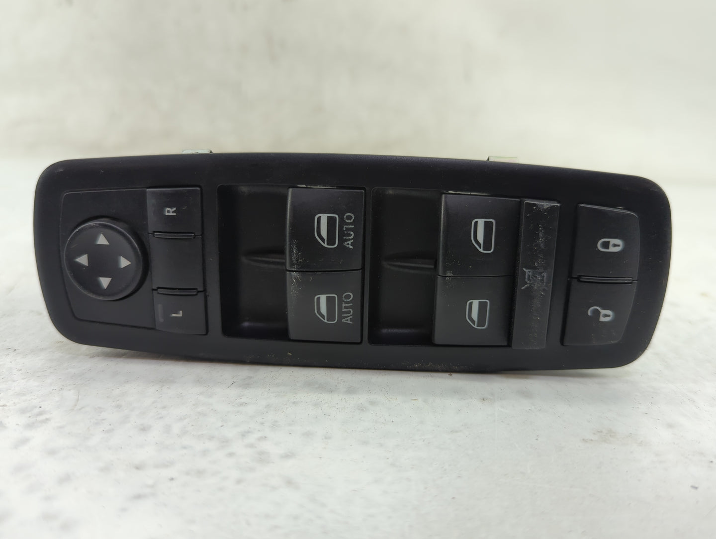 2015 Ram 1500 Master Power Window Switch Replacement Driver Side Left P/N:68110866AB Fits OEM Used Auto Parts - Oemusedautop