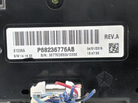 2015 Ram 1500 Climate Control Module Temperature AC/Heater Replacement P/N:P68236776AB Fits OEM Used Auto Parts - Oemusedaut