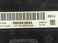 2013-2022 Ram 1500 Climate Control Module Temperature AC/Heater Replacement P/N:P68268190AA Fits OEM Used Auto Parts - Oemus