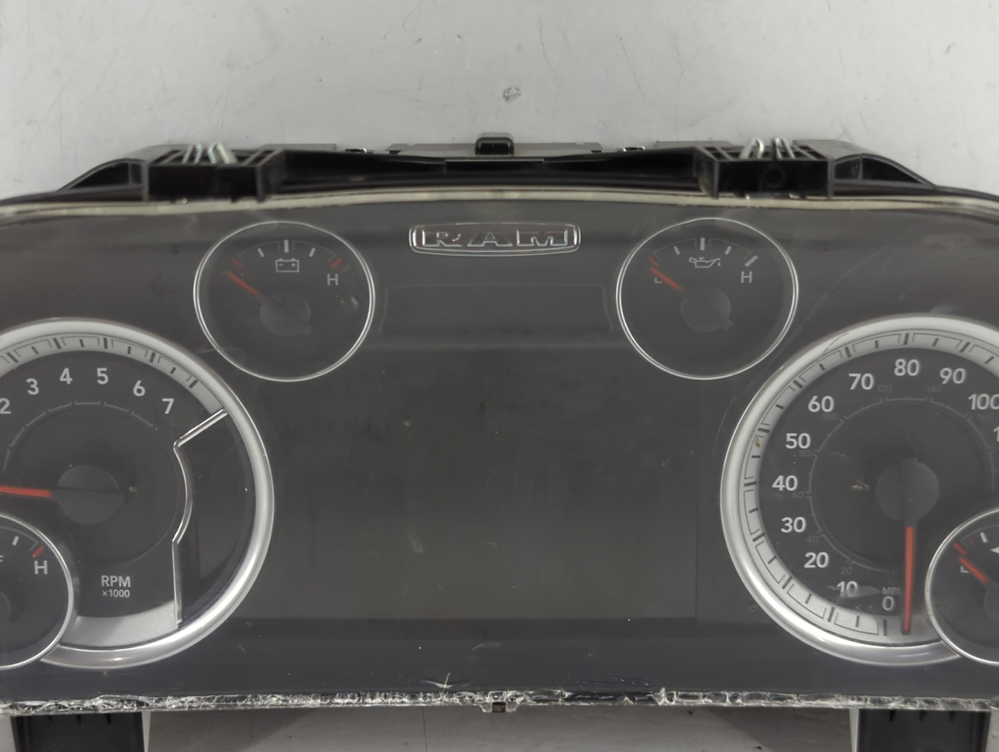 2015 Ram 1500 Instrument Cluster Speedometer Gauges P/N:P68242852AD A2C87450209 Miles:203K Fits OEM Used Auto Parts - Oemuse
