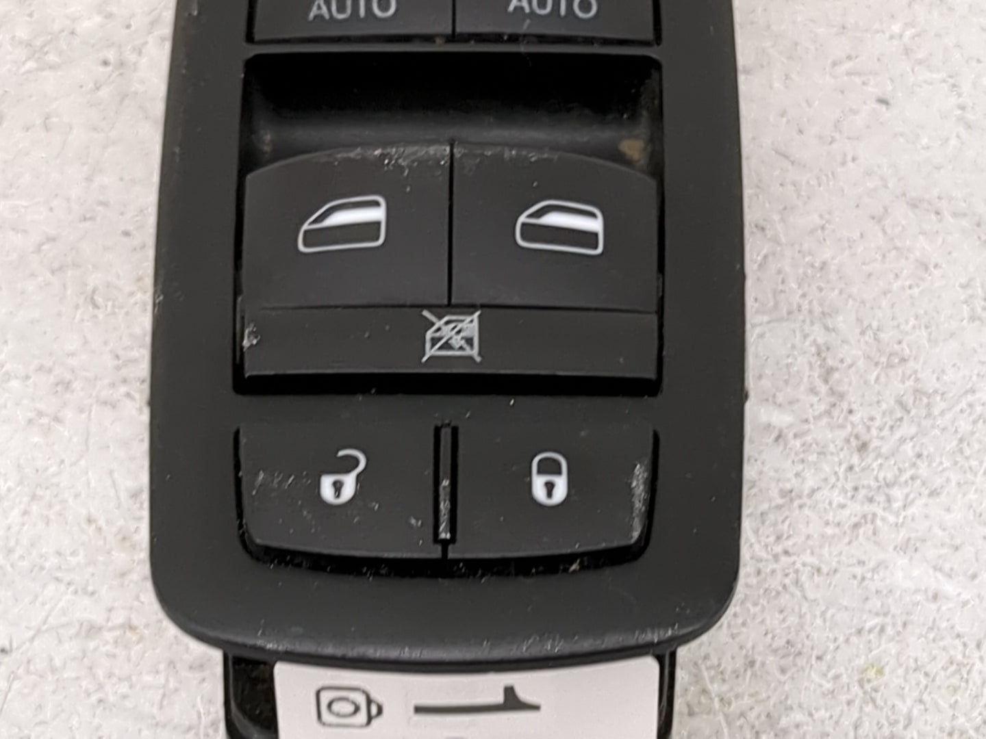 2013-2015 Ram 1500 Master Power Window Switch Replacement Driver Side Left P/N:10032628 Fits Fits 2012 2013 2014 2015 2016 O