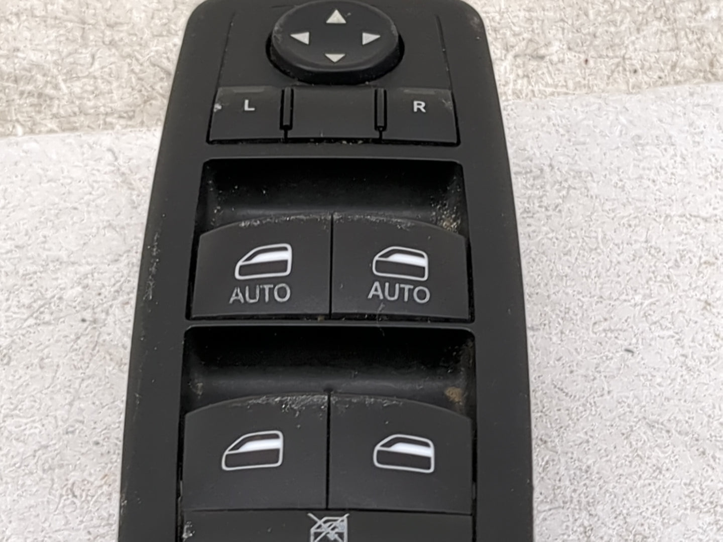 2013-2015 Ram 1500 Master Power Window Switch Replacement Driver Side Left P/N:10032628 Fits Fits 2012 2013 2014 2015 2016 O