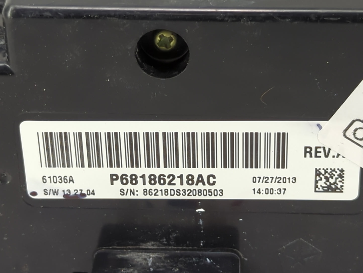 2013-2022 Ram 1500 Climate Control Module Temperature AC/Heater Replacement P/N:P68186218AC Fits OEM Used Auto Parts - Oemus