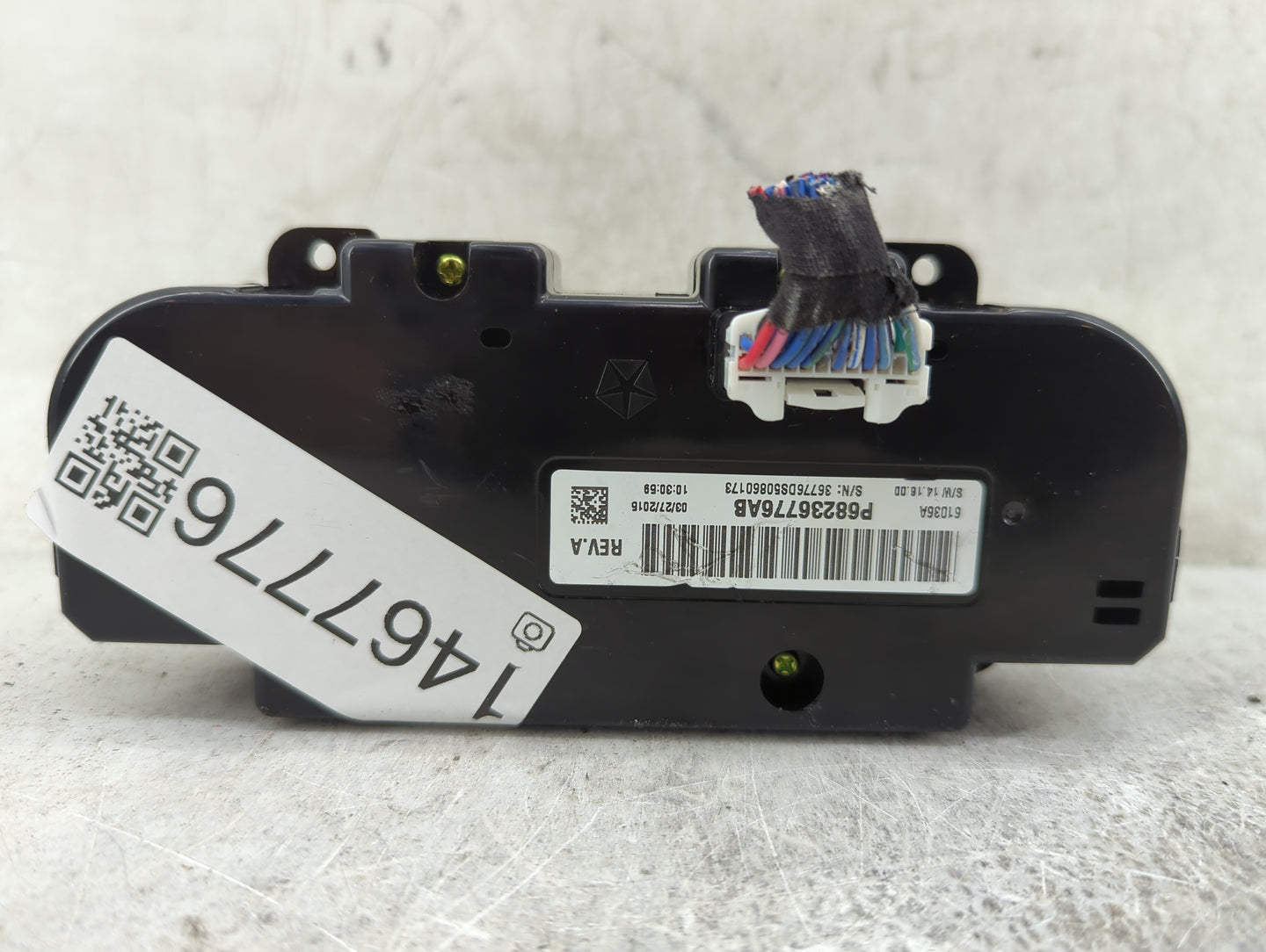 2013-2022 Ram 1500 Climate Control Module Temperature AC/Heater Replacement P/N:P68236776AB Fits OEM Used Auto Parts - Oemus